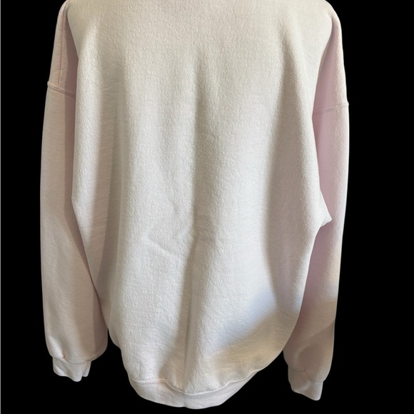 Jerzees NuBlend Women’s Pullover Sweatshirt Crewneck Light Pink XL - Picture 2 of 8